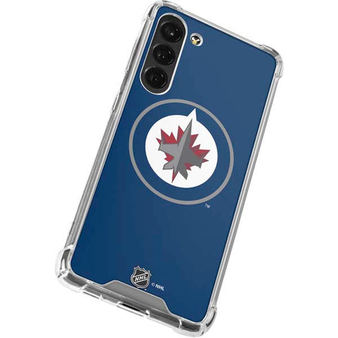 NHL Winnipeg Jets Logo Galaxy S24 FE Clear Case
